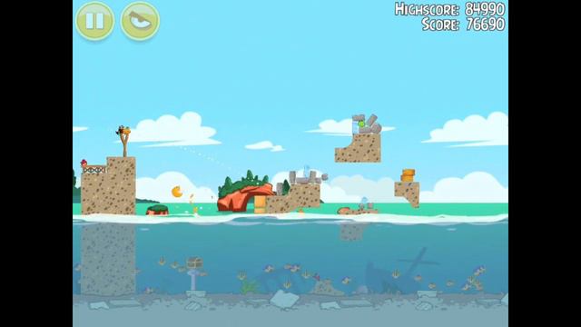 Angry Birds Seasons Piglantis 2-3 Walkthrough 3-Star смотреть онлайн
