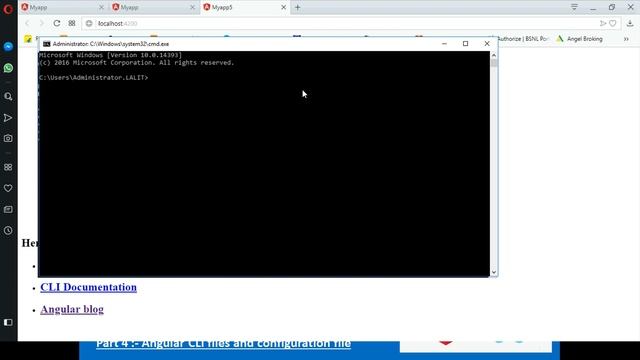Angular CLI Tutorial source files and generate component смотреть онлайн