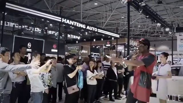 JAMES BANKS performs GEELY Car show at Guiyang city смотреть онлайн