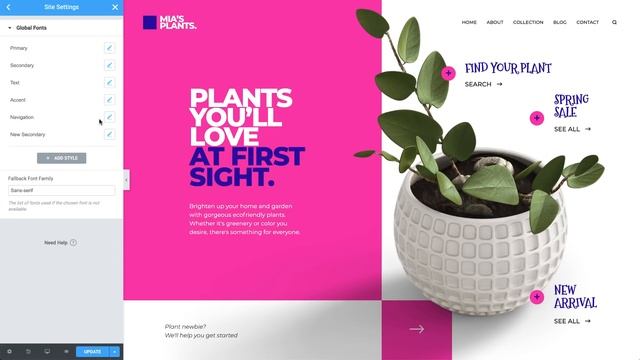 How to Use Elementor Site Settings смотреть онлайн