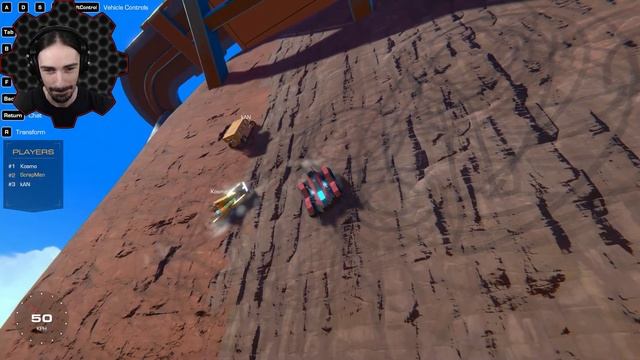 Destruction Derby on a VERTICAL WALL! - Trailmakers Multiplayer смотреть онлайн