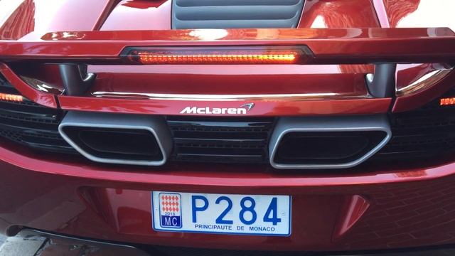 McLaren 12C Spider Sound. смотреть онлайн