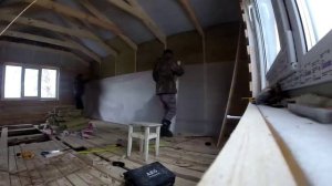 Как утеплить мансарду. Черновая отделка.Черновые полы