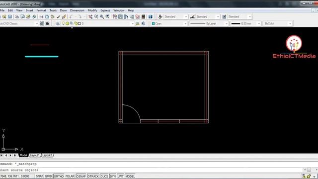 AutoCAD Tutorial - Part 2 | How to make floor plan смотреть онлайн