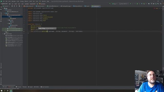 Fazendo um login com Retrofit смотреть онлайн