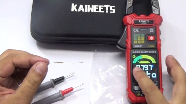 Pinza amperimétrica KAIWEETS KC601 y KC602 смотреть онлайн