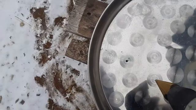 Мантоварка для казана на 22 литра из двух подносов. смотреть онлайн