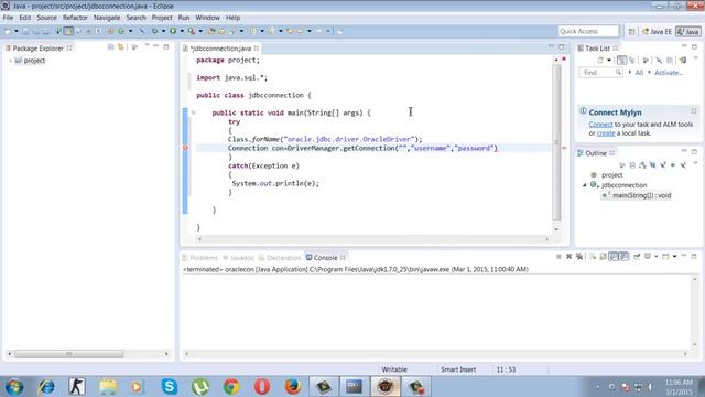 How to connect to oracle database in java (using Eclipse) смотреть онлайн