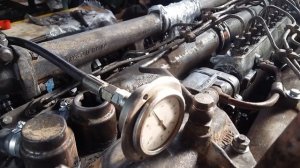 К701 первый запуск ямз 240 после ремонта.