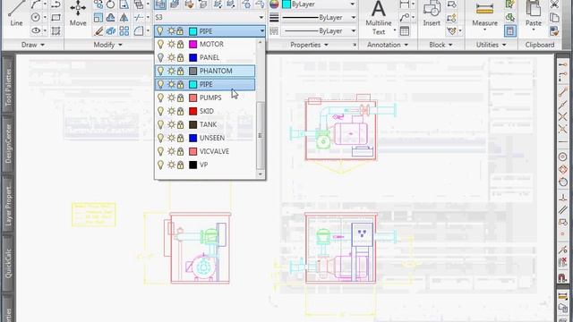 สอน Autocad 2010 [ตอนที่ 73]การเรียกคืนสถานะ Layer смотреть онлайн