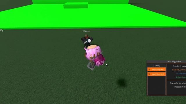 ROBLOX FE Head Fling Script/Exploit смотреть онлайн