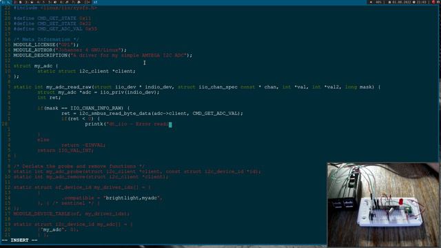 Let's code a Linux Driver - 25_ Industrial IO compatible driver for an ATMEGA I2C ADC смотреть онлайн