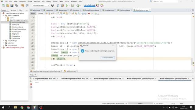 9/18 - Travel and Tourism Management System | Java Project | Creating Add Customer Frame смотреть онлайн