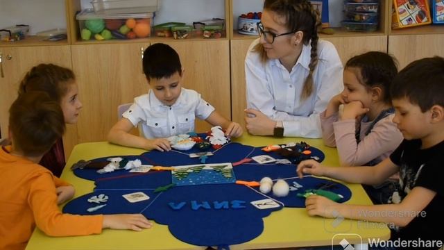 Фрагмент обобщающего коррекционно - развивающего подгруппового занятия с детьми с ТНР. смотреть онлайн