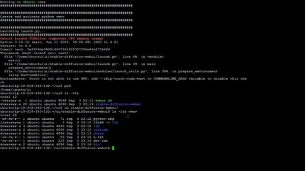 SOLVED - Torch is not able to use GPU