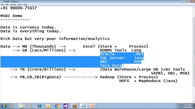 MSBI Demo by Bhaskar Jogi (SSIS, SSRS AND SSAS) смотреть онлайн