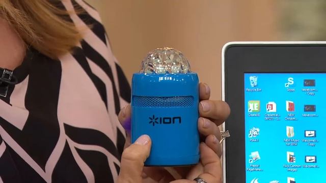 Ships 10/27 Ion Audio Party Starter Bluetooth Speaker with Gabrielle Kerr смотреть онлайн