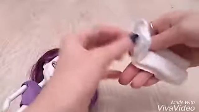 Как сделать шапку для кукол. Зимние МК смотреть онлайн