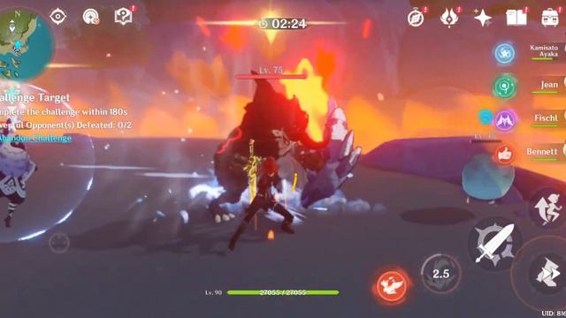 Diluc's new outfit_ genshin impact (poco x3 pro) смотреть онлайн