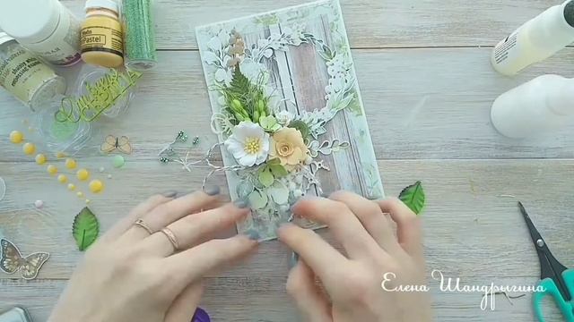 Мастер-класс цветочная открытка смотреть онлайн