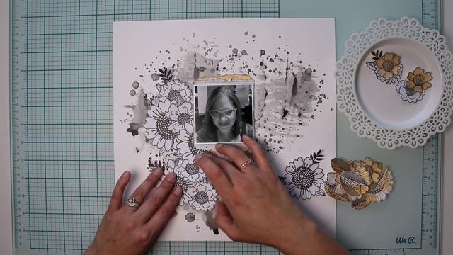 Scrapbooking Process Video #221 | Everything Is Fine Layout | Vicki Boutin DT смотреть онлайн