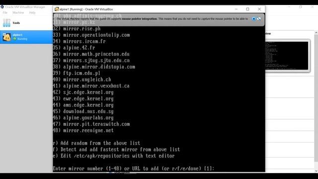 Create Alpine Virtual Machine on Oracle Virtual Box: Docker lab creation on Windows Host in 10 min смотреть онлайн