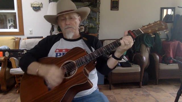 170b - Proud Mary - CCR cover - Vocals - Acoustic guitar & chords смотреть онлайн