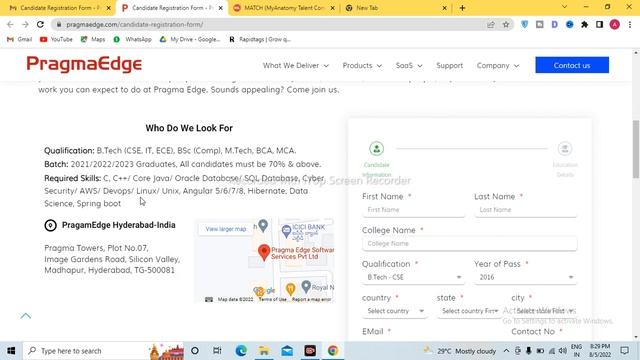 Pragma Edge off Campus Hiring for Freshers| New Hiring 2022 batch | Apply Now смотреть онлайн