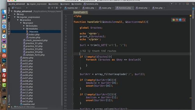 Khoá học PHP Nâng Cao - Bài 23: Rewrite URL và Route Request sử dụng Regular Expression - Phần 2 смотреть онлайн