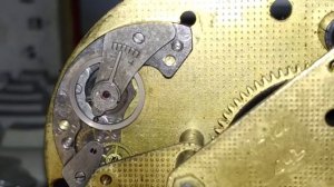 Ход механизма часов Маяк настольные СЧЗ СССР