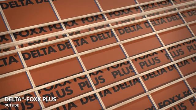 DELTA® FOXX PLUS Диффузионная мембрана для пологих крыш смотреть онлайн