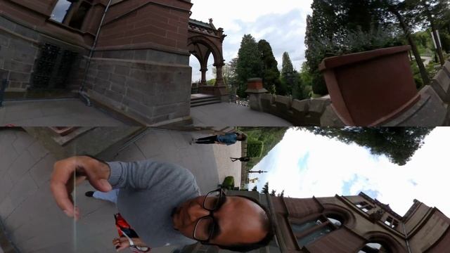 Schloss Drachenburg Castle Walk around. Konigswinter, Germany смотреть онлайн