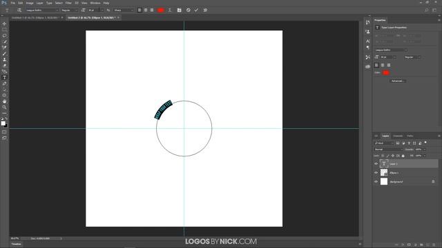 How To Wrap Text Around A Circle with Photoshop смотреть онлайн