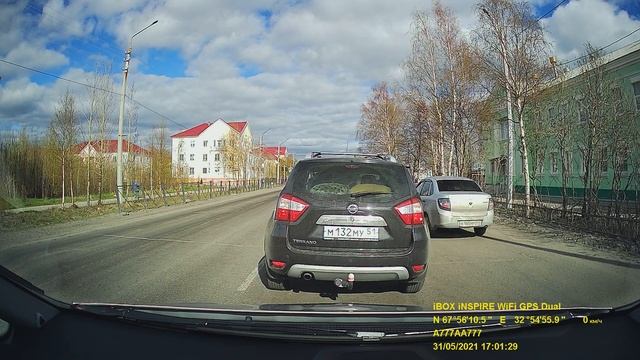 iBOX INSPIRE Wi-Fi GPS DUAL Пример видео 2 смотреть онлайн