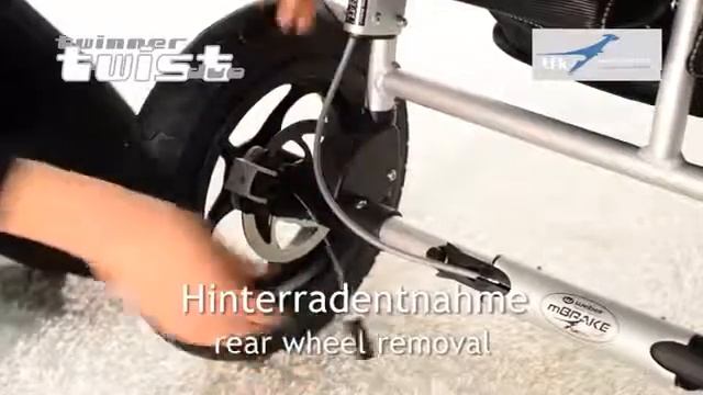 TFK Twinner Twist Duo, Wheels and Brakes смотреть онлайн