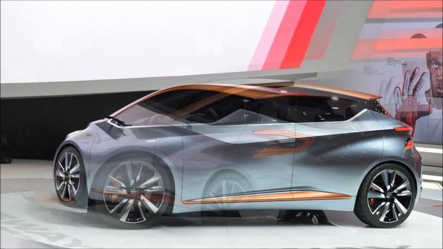 Next-gen 2017 Nissan Micra : Nissan Sway Concept смотреть онлайн