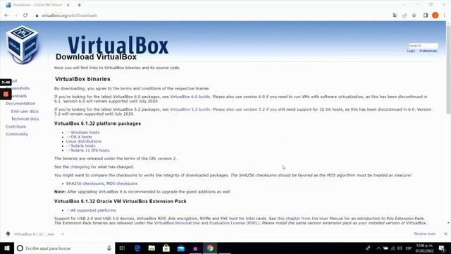 Descarga e instalación de la máquina virtual VirtualBox de Oracle 2022 смотреть онлайн