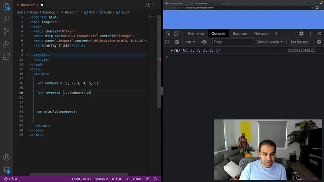 Reversing an Array смотреть онлайн
