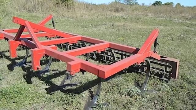 Самодельный культиватор КПЭ-3.2 Работа культиватора в поле. смотреть онлайн
