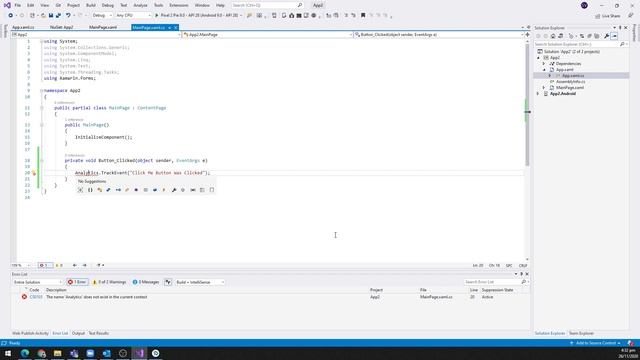 How to install AppCenter in your Xamarin.Forms app смотреть онлайн