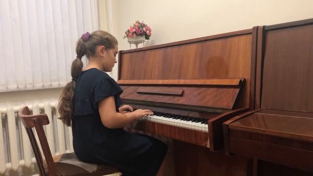 Ф.Э.Бах «Маленькая фантазия» Нарожная София ,10 лет смотреть онлайн