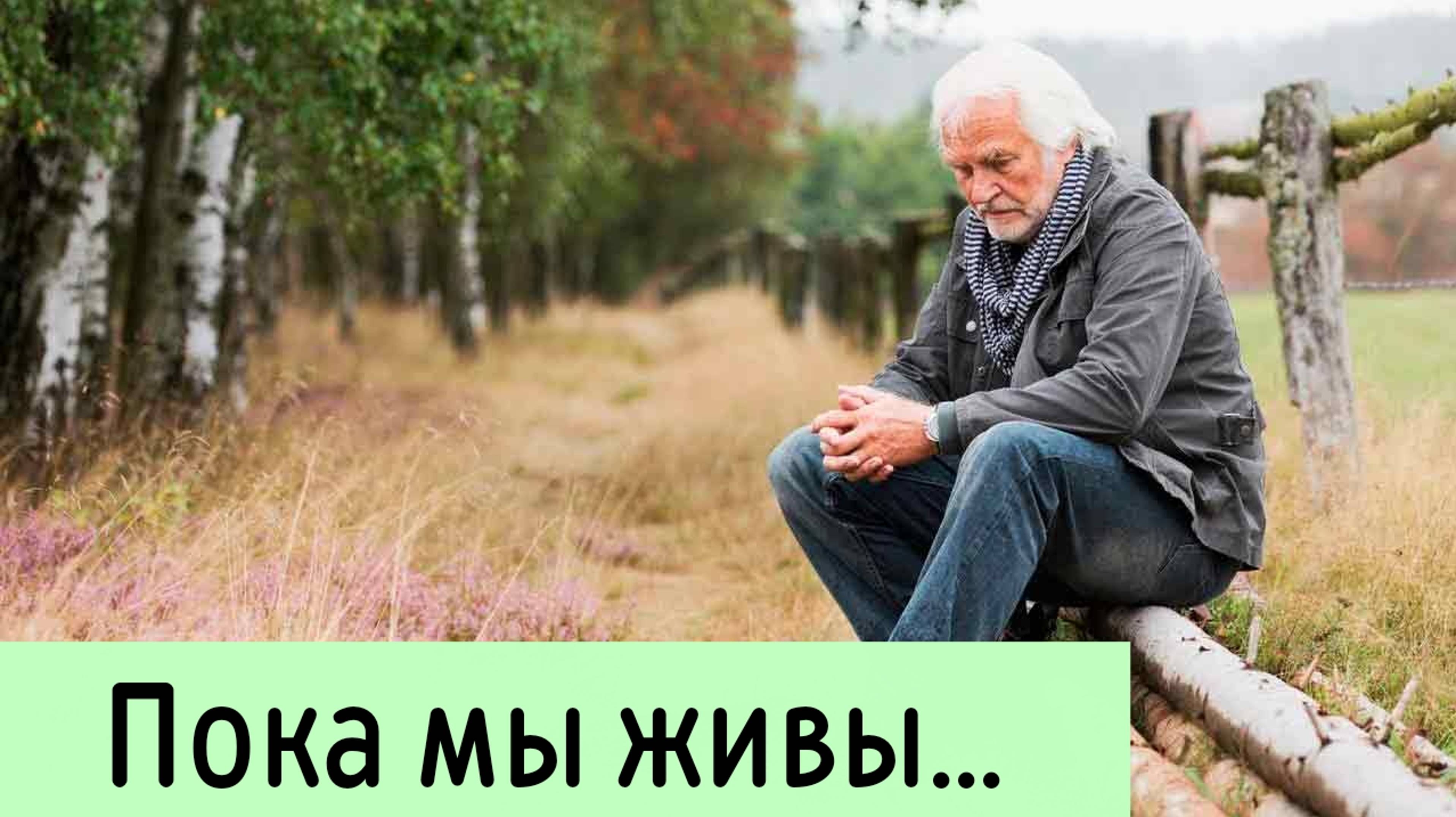 🔻Трогательное СТИХОТВОРЕНИЕ до слёз... Пока мы живы. Эдуард Асадов смотреть онлайн