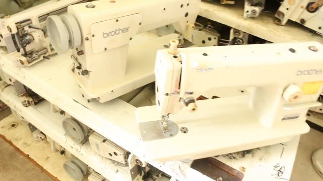 Brother 111 - used industrial sewing machine single needle lockstitch brother 101 смотреть онлайн