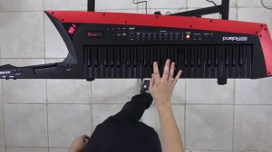 Roland Ax edge Keytar Review Demostracion