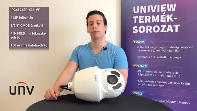 UNIVIEW IPC6624SR-X33-VF IP PTZ Kamera, 4 MP, 1/2.8