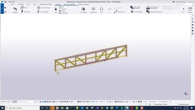 Conver IFC Models to Tekla Elements смотреть онлайн
