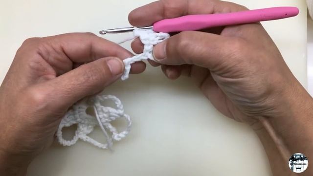 Copo de nieve #1 - Adorno de Navidad - Crochet смотреть онлайн