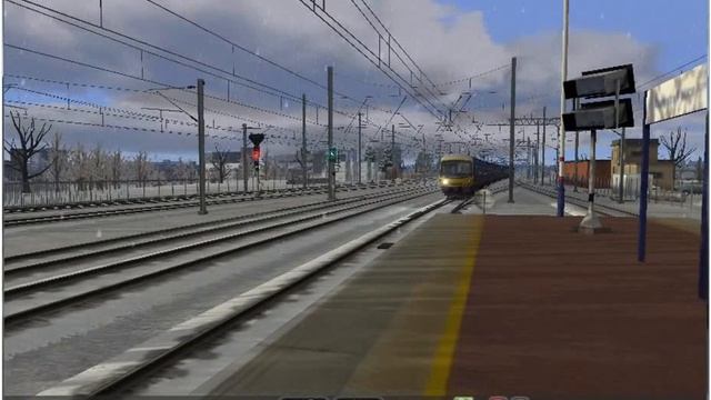 London- Potters Bar (express) train simulator 2014 смотреть онлайн