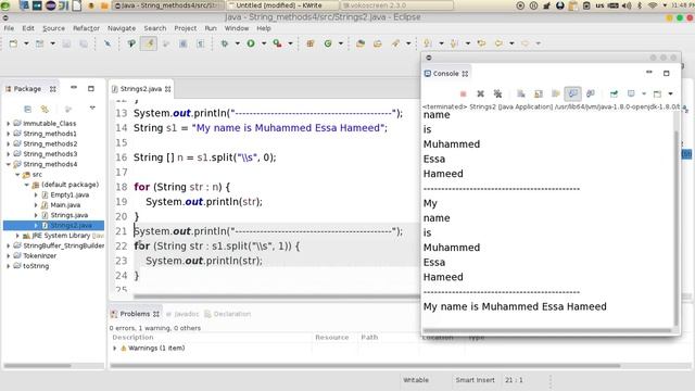 31 Java advanced split startsWith substring دوال النص смотреть онлайн