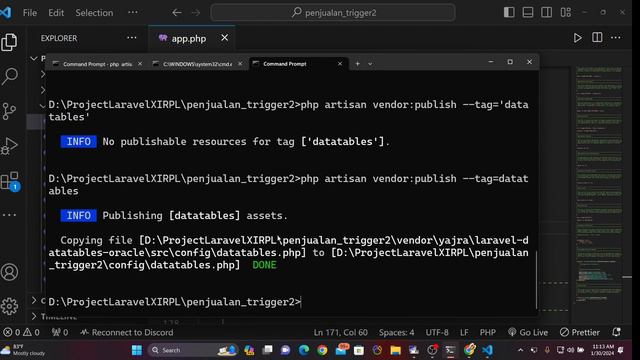 PRAKTIKUM LARAVEL - (PART 1) MEMBUAT CRUD BARANG смотреть онлайн